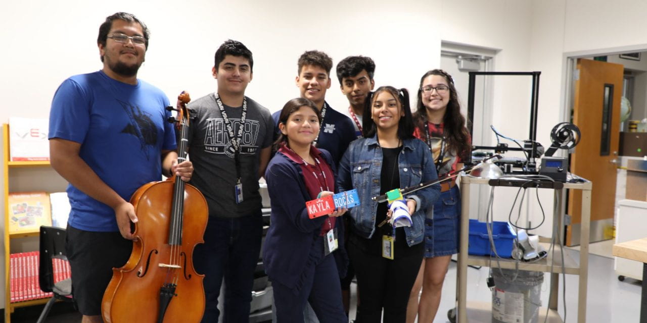 PEOPLE MAGAZINE: Texas High Schoolers Design, Build Prosthetic Arm for Student So She Can Play the Cello