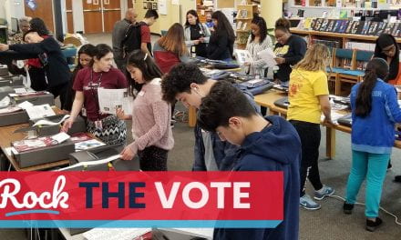 Irving High Students Serve as Election Clerks