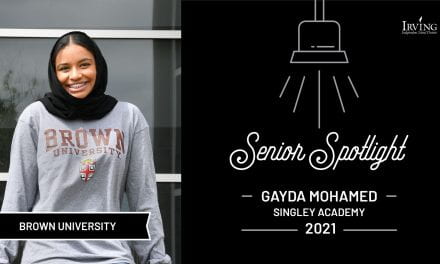 Senior Spotlight: Gayda Mohamed, Singley Academy