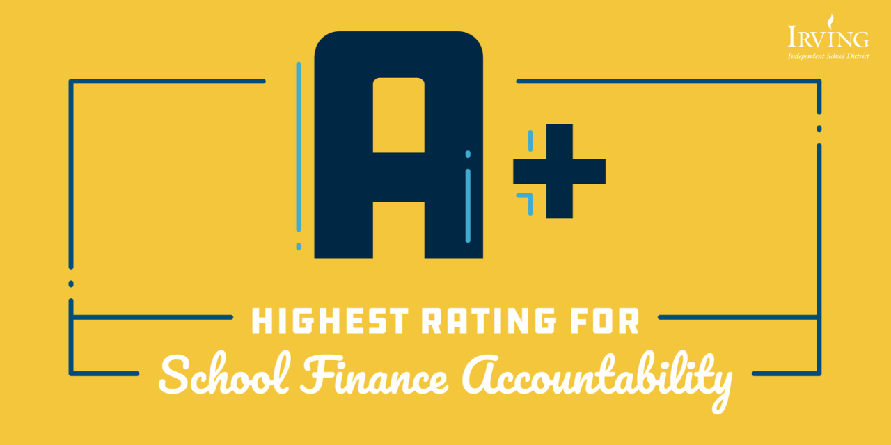 Irving Receives Highest Rating for Financial Accountability