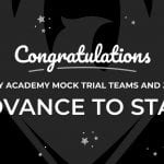 Singley Academy’s Mock Trial Teams and Judges Advance to State