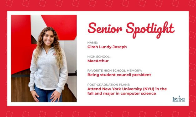 Senior Spotlight: Girah Lundy-Joseph, MacArthur High School