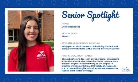Senior Spotlight: Denise Rodriguez, Nimitz High School