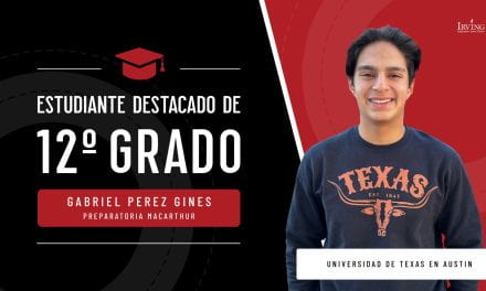 Estudiantes destacados de 12° grado: Gabriel Pérez Ginés, Escuela Preparatoria MacArthur