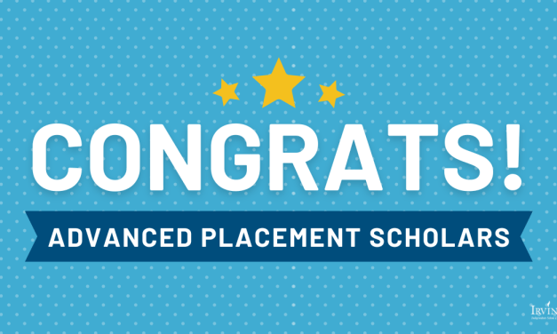 Irving ISD Advanced Placement Students Earn Distinctions