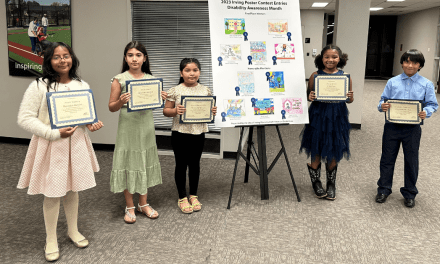 Irving ISD Student Artwork Celebrated by Irving City Council