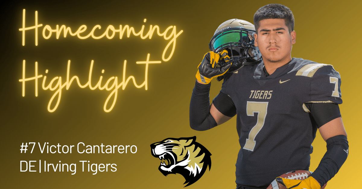 Homecoming Highlight: Victor Cantarero, Irving Tigers