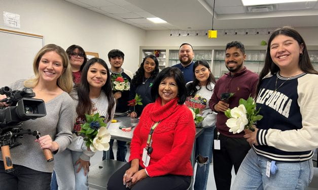 CBS 11: Irving ISD floral design class volunteers at Rose Parade
