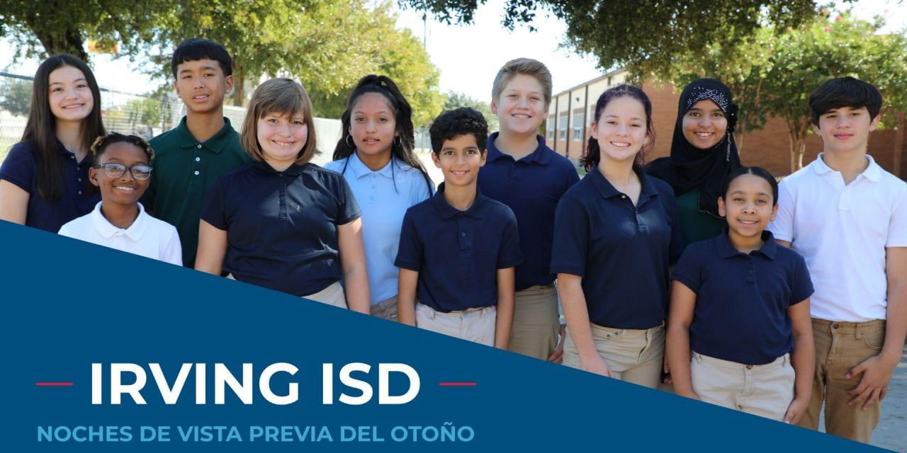Conozca las escuelas de Irving ISD desde su interior