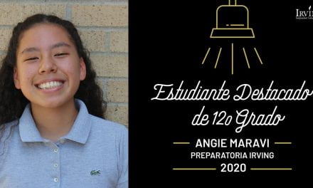 Estudiante destacada de 12o grado: Angie Maravi – Preparatoria Irving