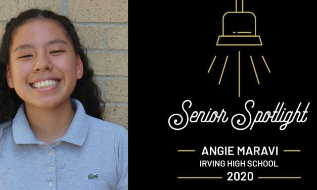 Senior Spotlight: Angie Maravi, Irving