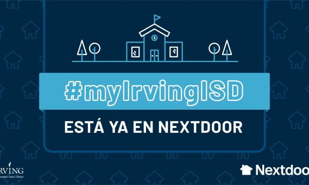 #myIrvingISD se une a Nextdoor