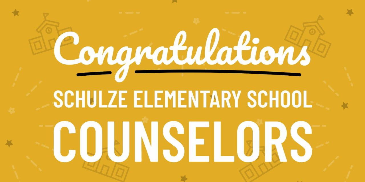 Schulze Elementary Earns Counseling Award