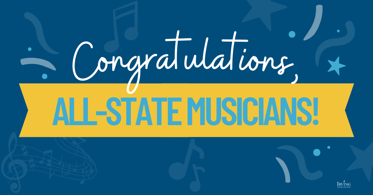 Four Irving ISD Musicians Receive All-State Distinction