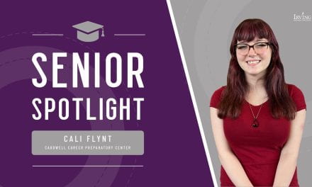 Senior Spotlight: Cali Flynt, Cardwell Career Preparatory Center