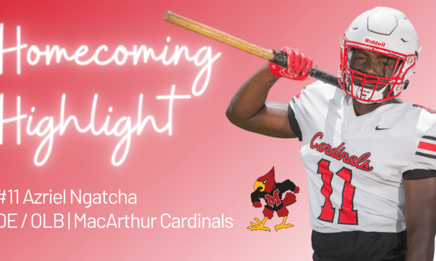Homecoming Highlight: Azriel Ngatcha, MacArthur Cardinals
