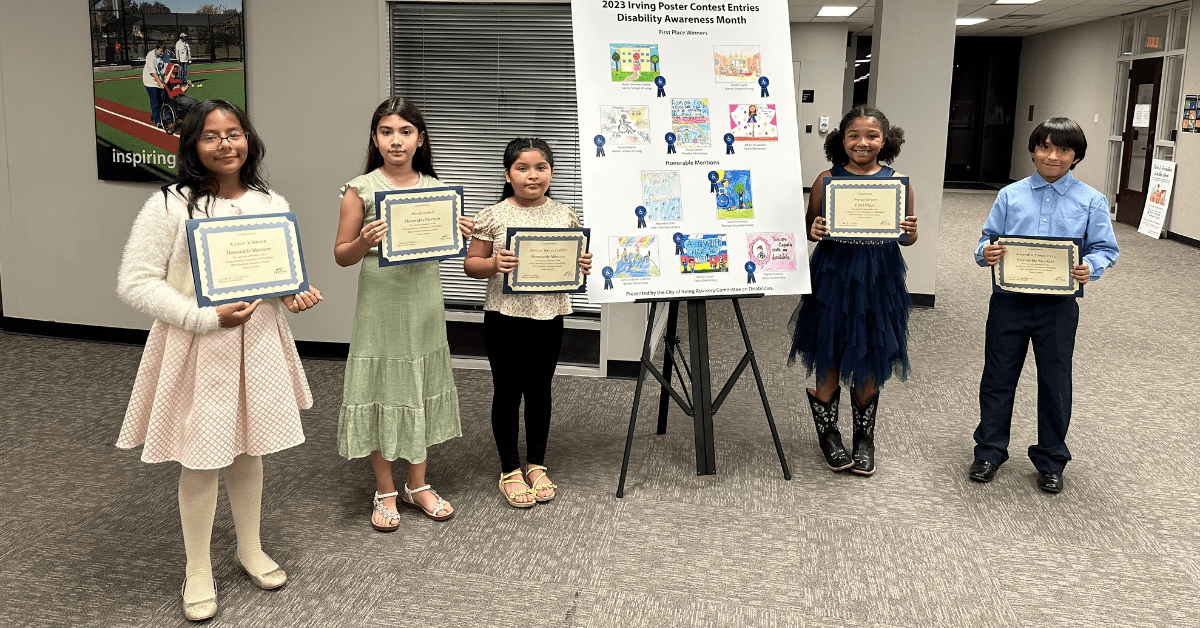Irving ISD Student Artwork Celebrated by Irving City Council
