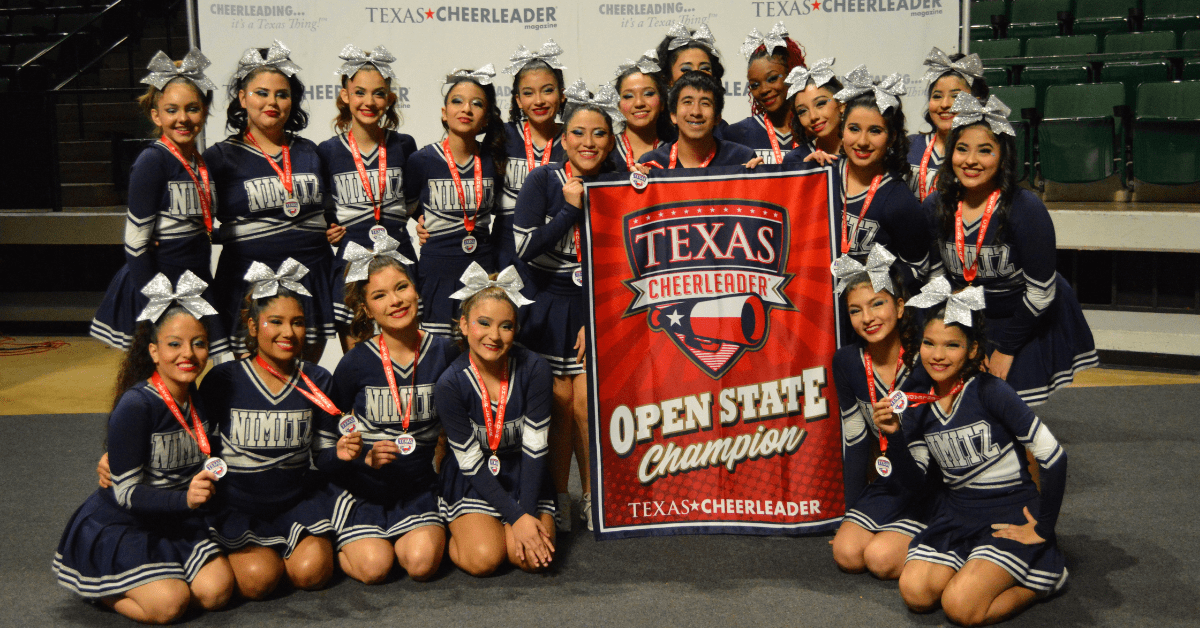 Nimitz HS Cheerleaders Emerge Victorious at 2024 Texas Cheerleader Open State Championship